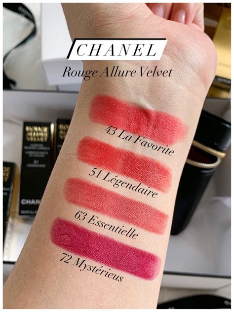 chanel lipstick no 5 limited edition|chanel lipstick rouge allure velvet.